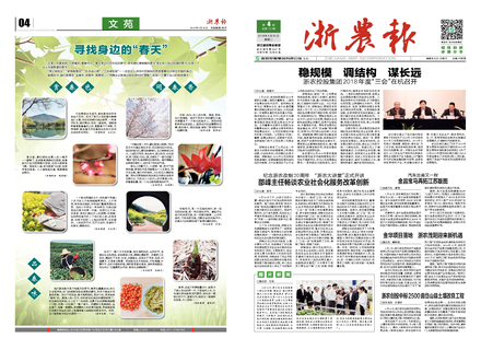 浙農報2019第4期（一、四版） 